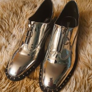 Studded dress shoes